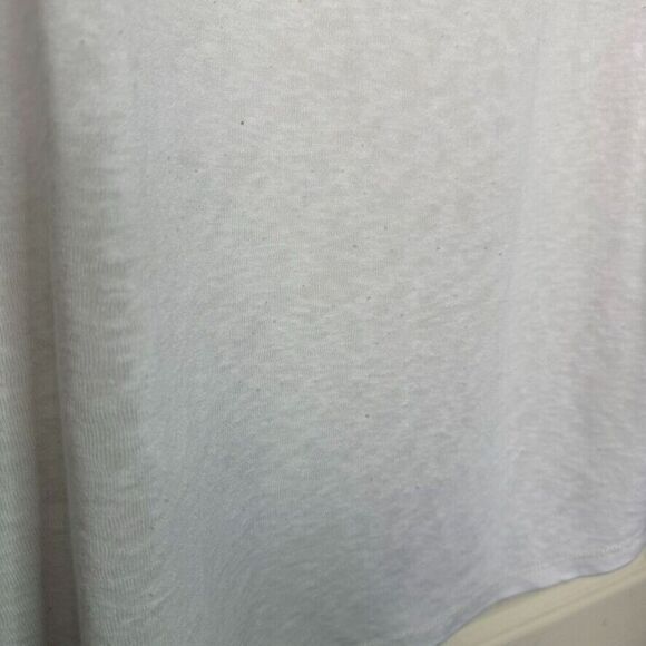 Saturday Sunday Anthropologie V Neck Slub Knit Tank Size L White Sleeveless - Picture 5 of 6